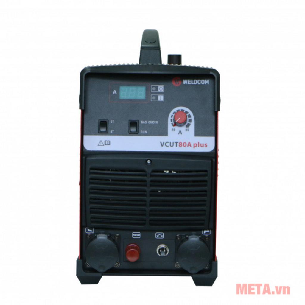 Ảnh mẫu đường cắt trên thép và nhôm: 20mm cắt mịn và 35mm cắt phá.