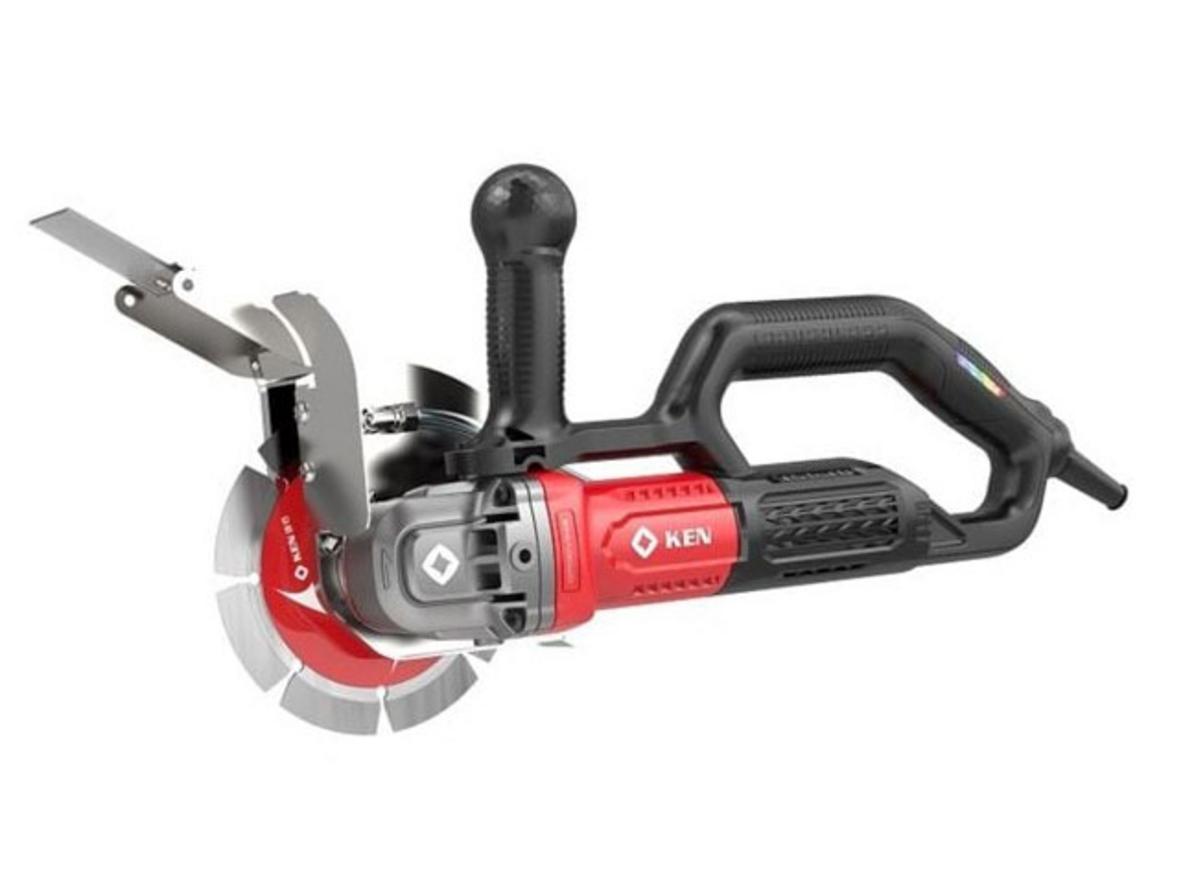 Tổng quan Máy cắt rãnh bê tông 190mm KEN-BA4190