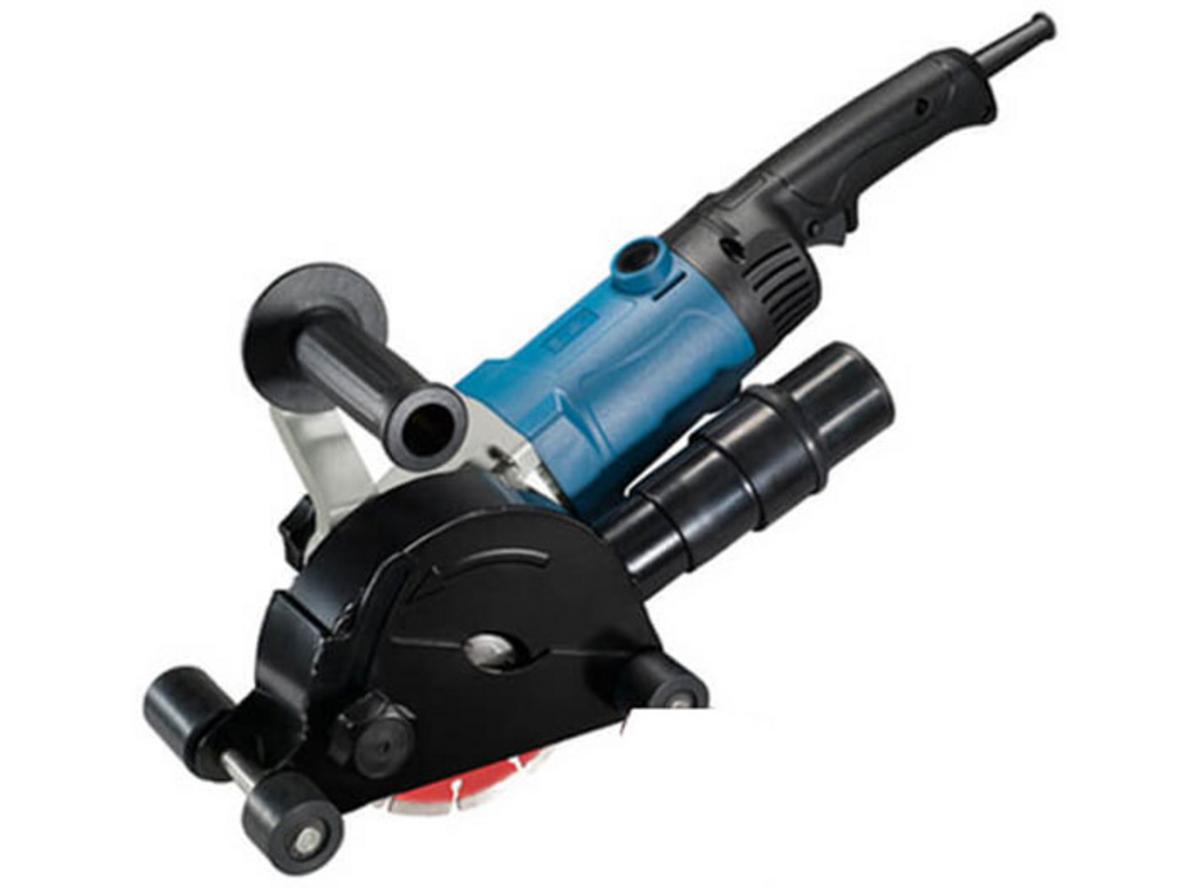 Tổng quan Máy cắt rãnh tường 2 lưỡi Dongcheng DZR02-150