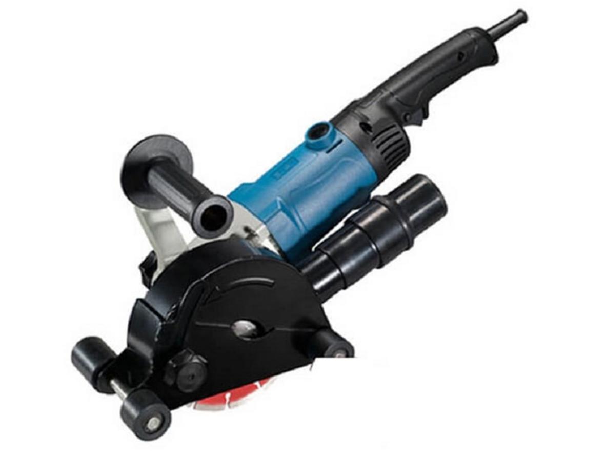 Tổng quan Máy cắt rãnh tường 2 lưỡi Dongcheng DZR02-150S