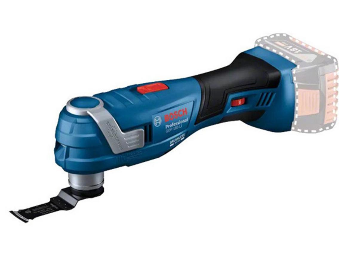 Tổng quan Máy cắt rung dùng pin 18V Bosch GOP 185-LI (06018G2080)