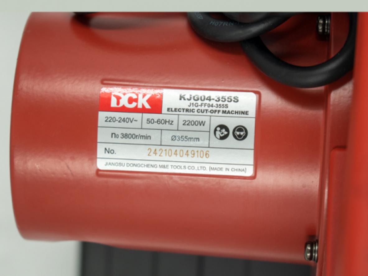 Lưỡi 355mm mở rộng khả năng cắt ống và thanh định hình