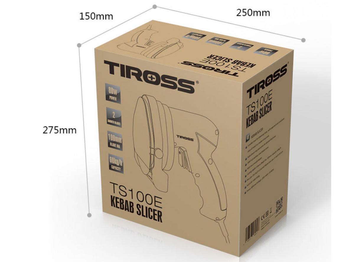 Tổng quan Máy cắt thịt nướng Tiross TS100E