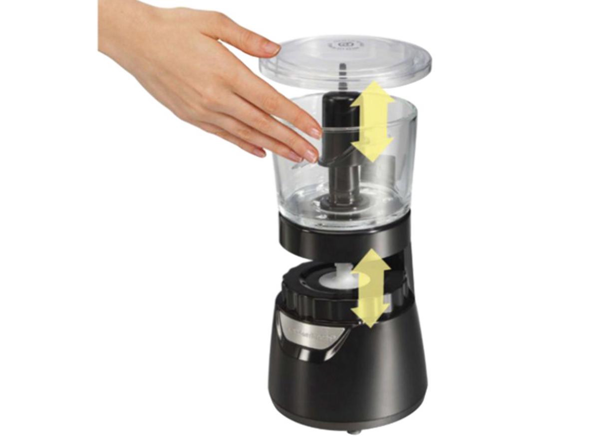 Cối thủy tinh 700 ml: sạch sẽ, không bám mùi, phù hợp nấu ăn gia đình.