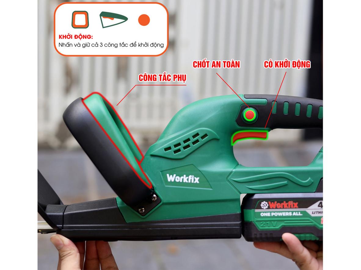 Pin 21V 4000mAh kèm 2 chiếc; minh họa runtime thực tế - imagePrompt: Two 21V batteries next to the tool with an overlay showing estimated runtime per battery.
