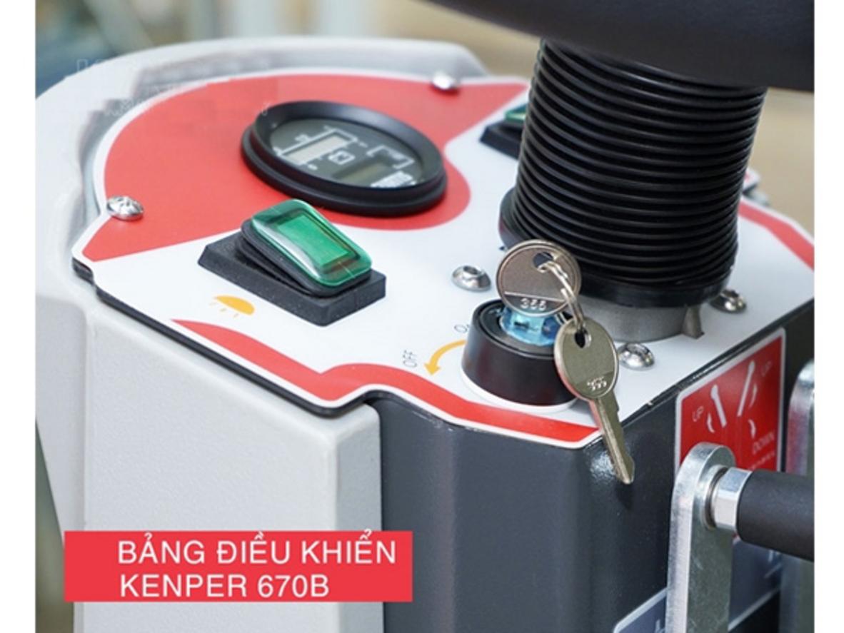 Tổng quan Máy chà lau sàn ngồi lái Kenper RANGER 670B