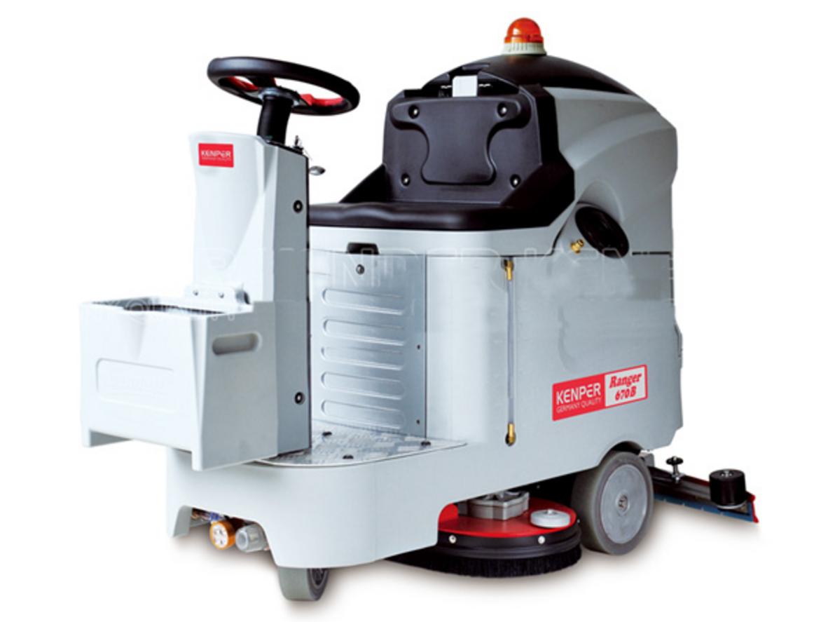 Tổng quan Máy chà lau sàn ngồi lái Kenper RANGER 670B
