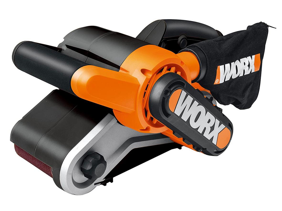 Tổng quan Máy chà nhám băng 950W Worx Orange WX661.1