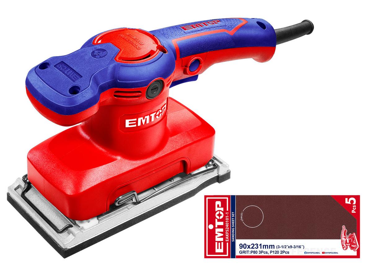 Tổng quan Máy chà nhám Emtop EFSR3201