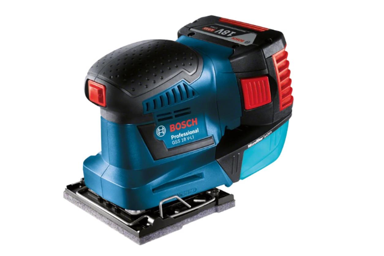 Tổng quan Máy chà nhám rung dùng pin Bosch GSS 18V-LI
