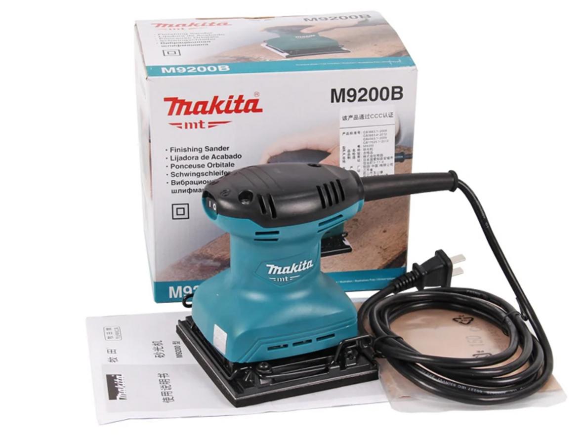 180W + 14.000 OPM cho bề mặt mịn nhanh chóng và đều màu giữa các đường chà nhám (before/after).