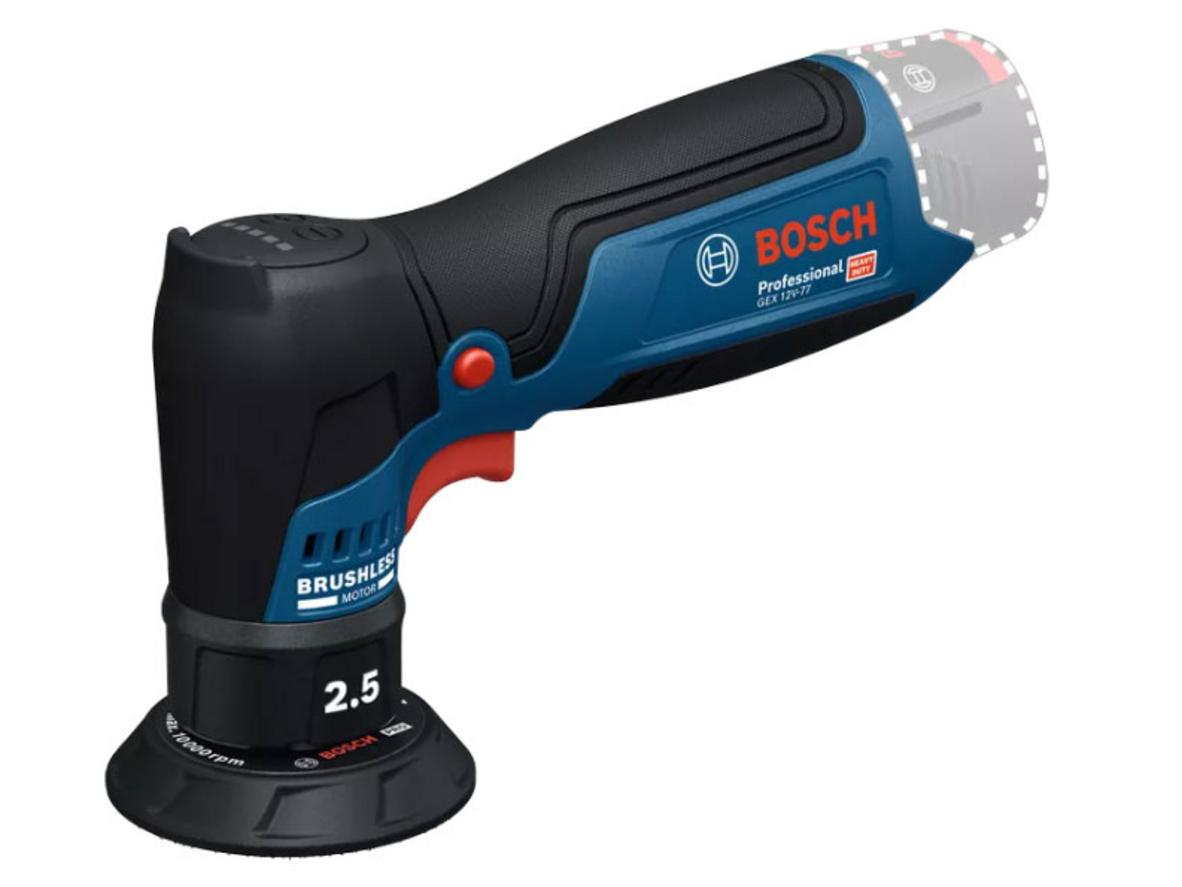 Tổng quan Máy chà nhám rung tròn Bosch GEX 12V-77 06019L2180