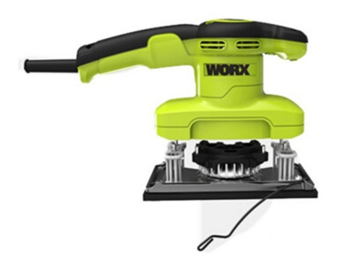 So sánh trước/sau chà bằng Worx WU649