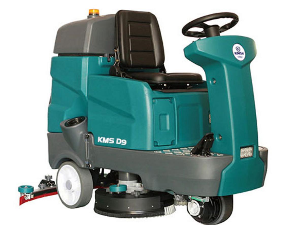 Cận cảnh motor và bàn chải đang hoạt động