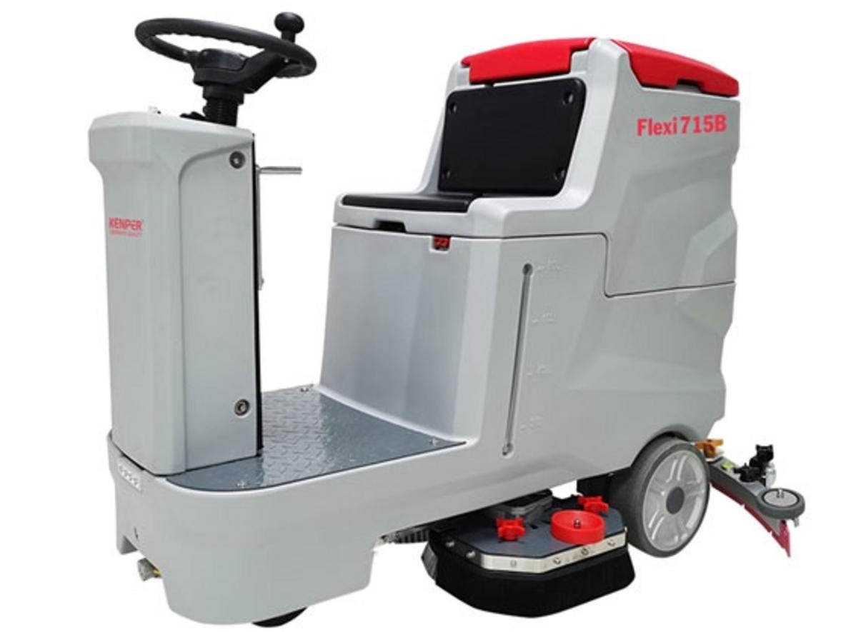 Tổng quan Máy chà sàn liên hợp ngồi lái Kenper FLEXI 715B