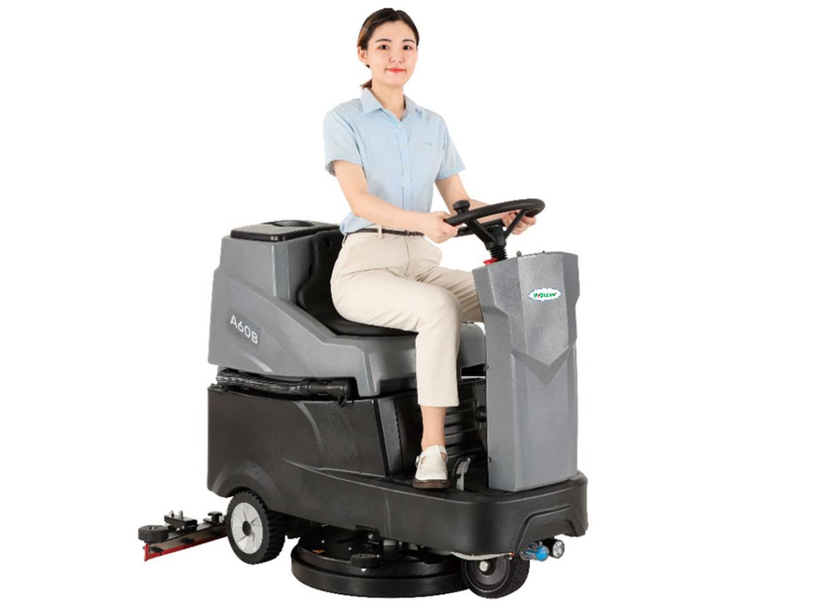 Tổng quan Máy chà sàn ngồi lái HiClean A60B
