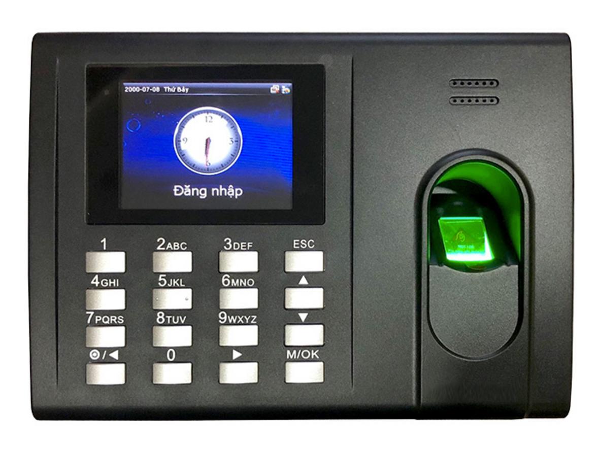 Tổng quan Máy chấm công bằng dấu vân tay ZKTeco RJ3000 Plus
