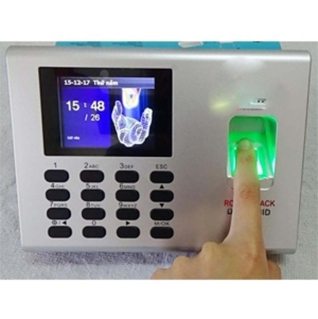 Tổng quan Máy chấm công bằng vân tay và thẻ từ Ronald Jack DG-600BID