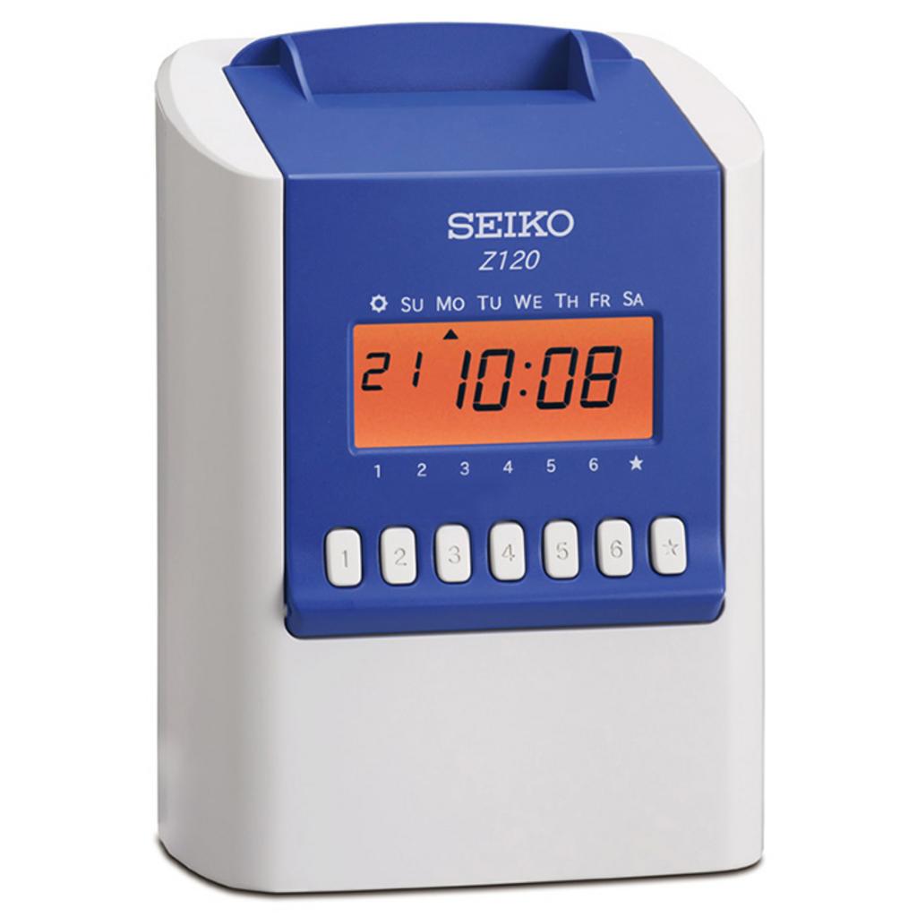 Tổng quan Máy chấm công thẻ giấy Seiko Z120