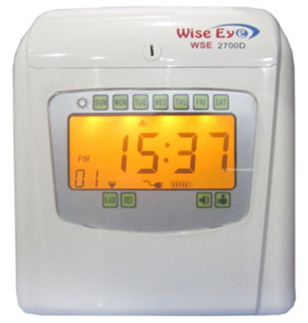 Tổng quan Máy chấm công thẻ giấy Wise Eye WSE 2700D