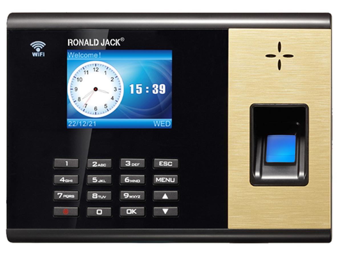 Tổng quan Máy chấm công vân tay Ronald Jack 3800Pro wifi