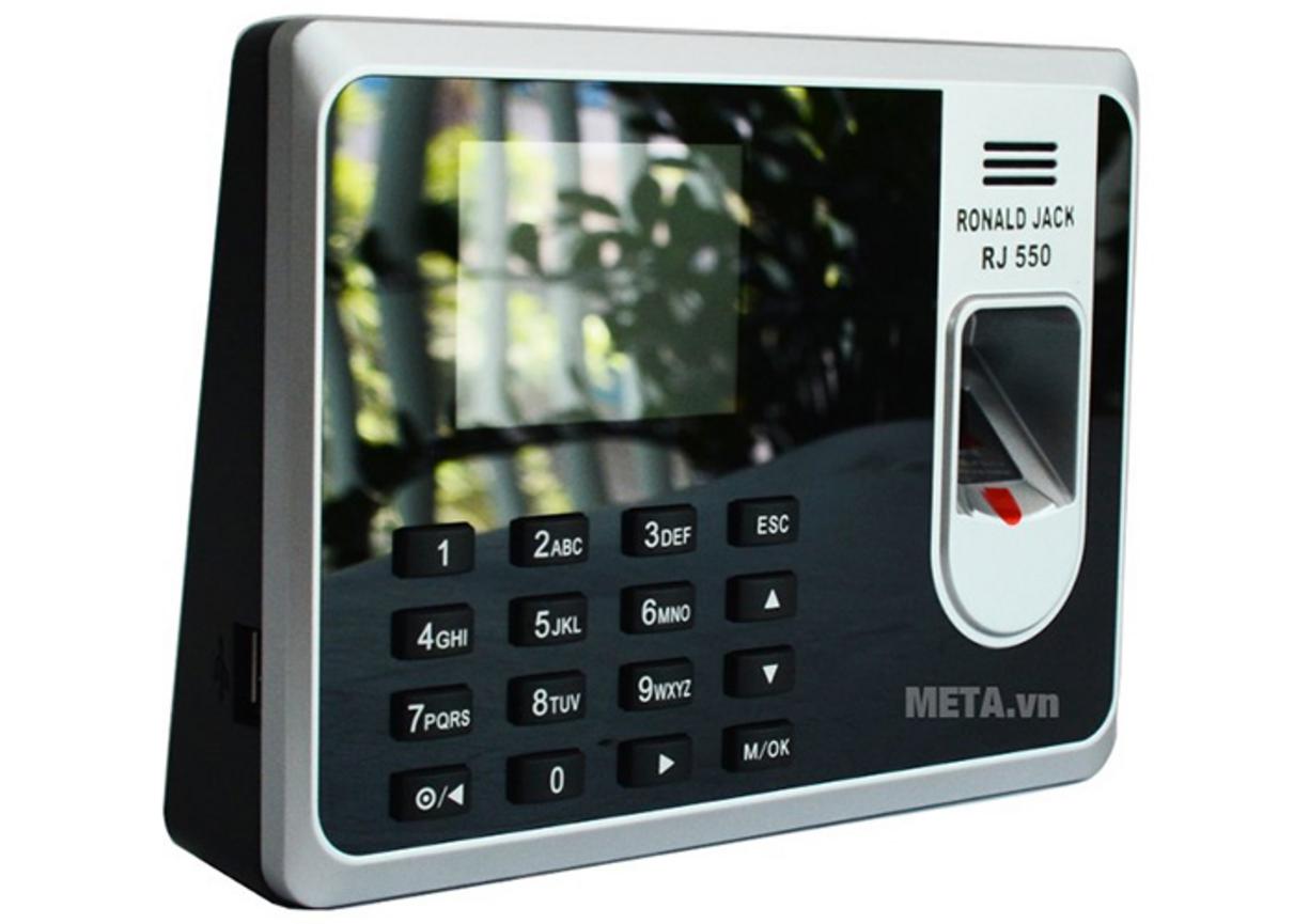 Tổng quan Máy chấm công vân tay Ronald Jack RJ 550
