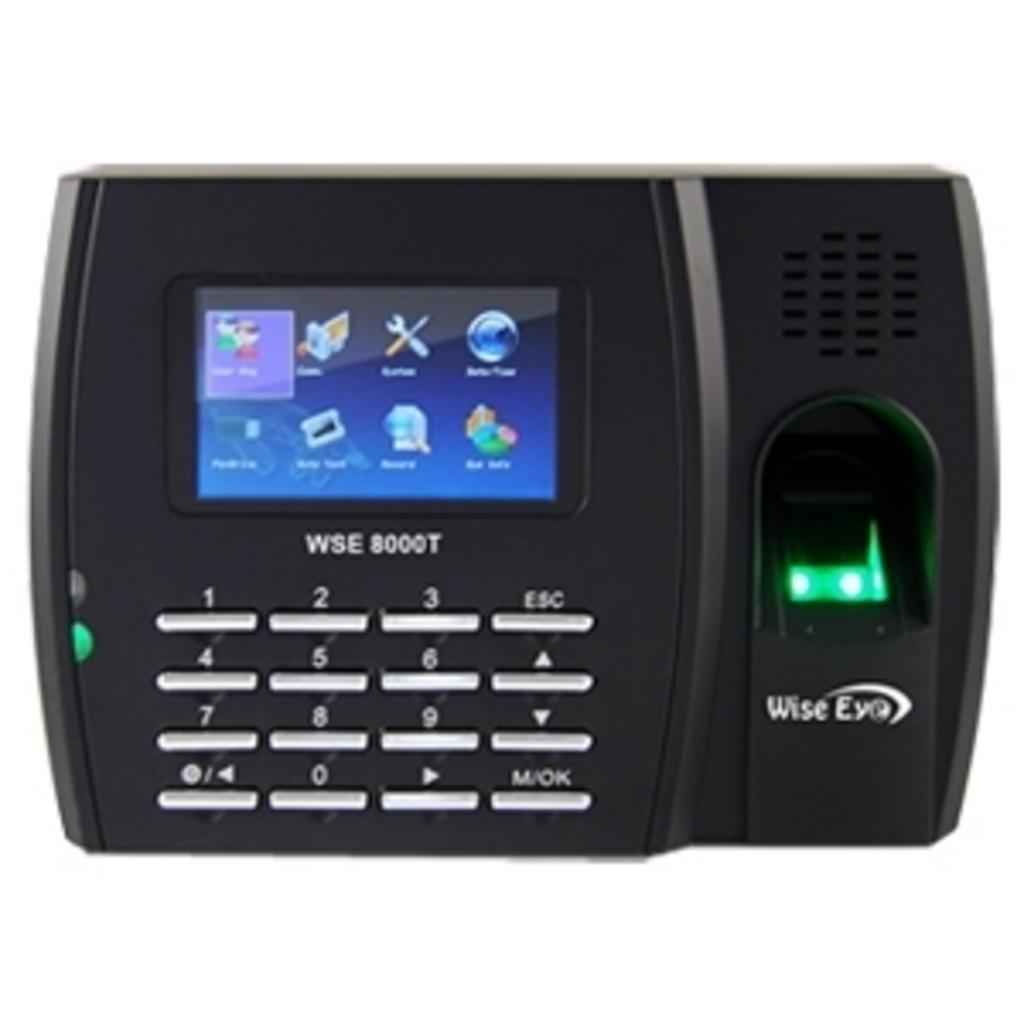 Tổng quan Máy chấm công vân tay, thẻ cảm ứng Wise Eye 8000T