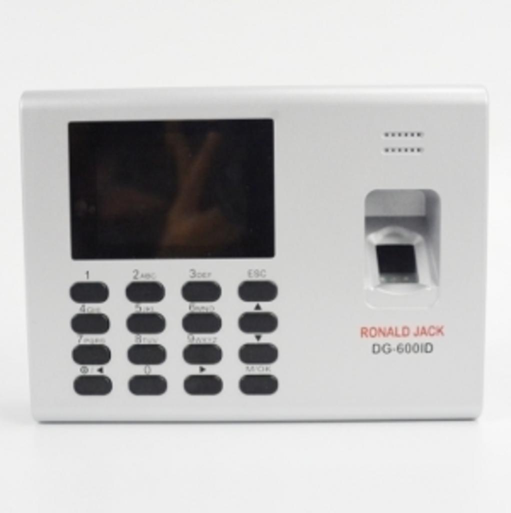 Tổng quan Máy chấm công vân tay và thẻ cảm ứng Ronald Jack DG-600ID