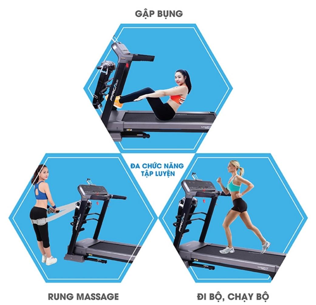 Tổng quan Máy chạy bộ điện cao cấp Mofit PRO915