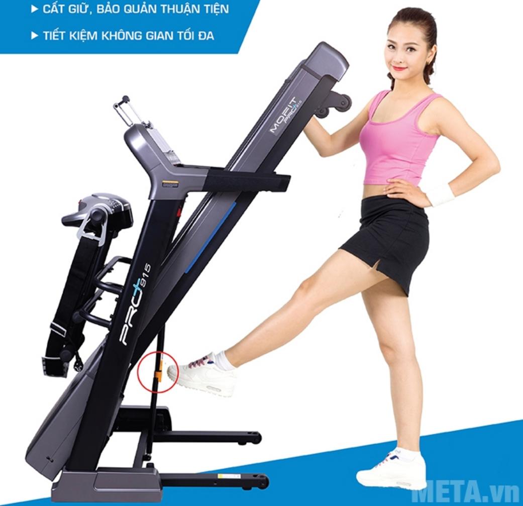 Động cơ DC 3.0HP của Mofit PRO915 giúp vận hành êm ái và bền bỉ trong thời gian dài.