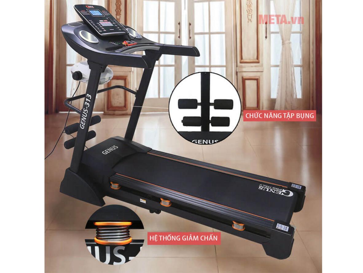 Tổng quan Máy chạy điện 4 chức năng Genus-313I