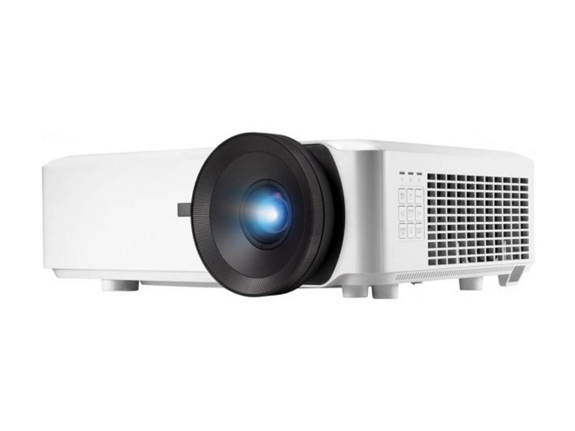 5.000 ANSI Lumens & màu sắc trung thực — Hiệu suất thực tế trong phòng sáng môi trường (demo).