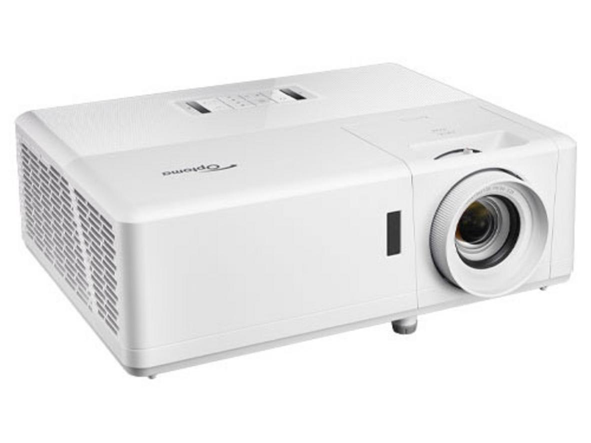 Minh họa công nghệ laser DuraCore và biểu đồ tuổi thọ nguồn sáng so sánh với đèn truyền thống.