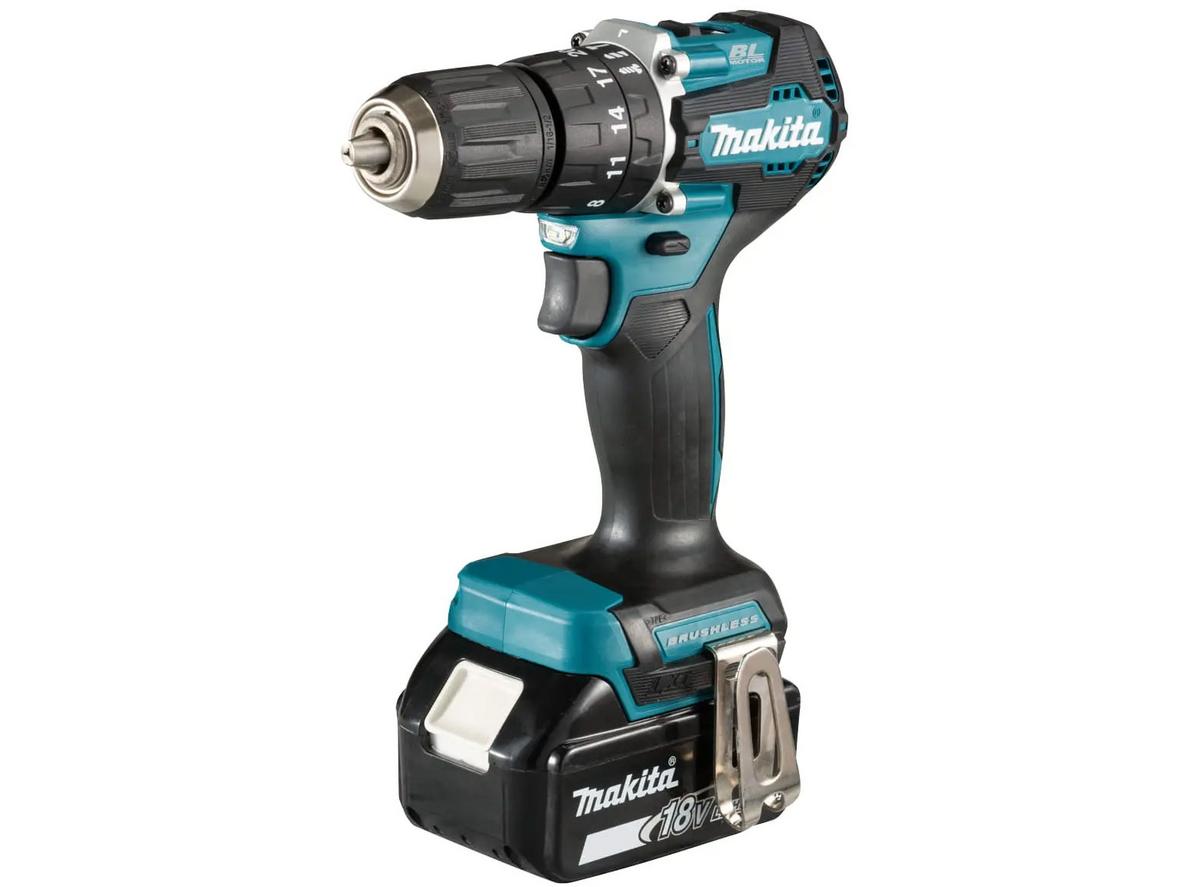 Tổng quan Máy khoan búa vặn vít Makita DHP487RFJ - 18V