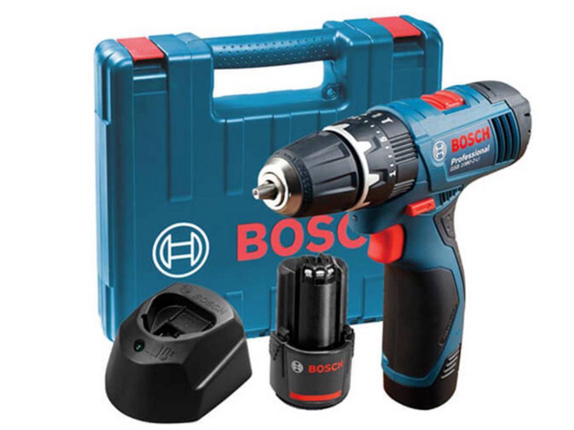 Tổng quan Máy khoan pin Bosch GSB 120-LI (06019G81L1/06019G81K5, 1 pin, 1 sạc)