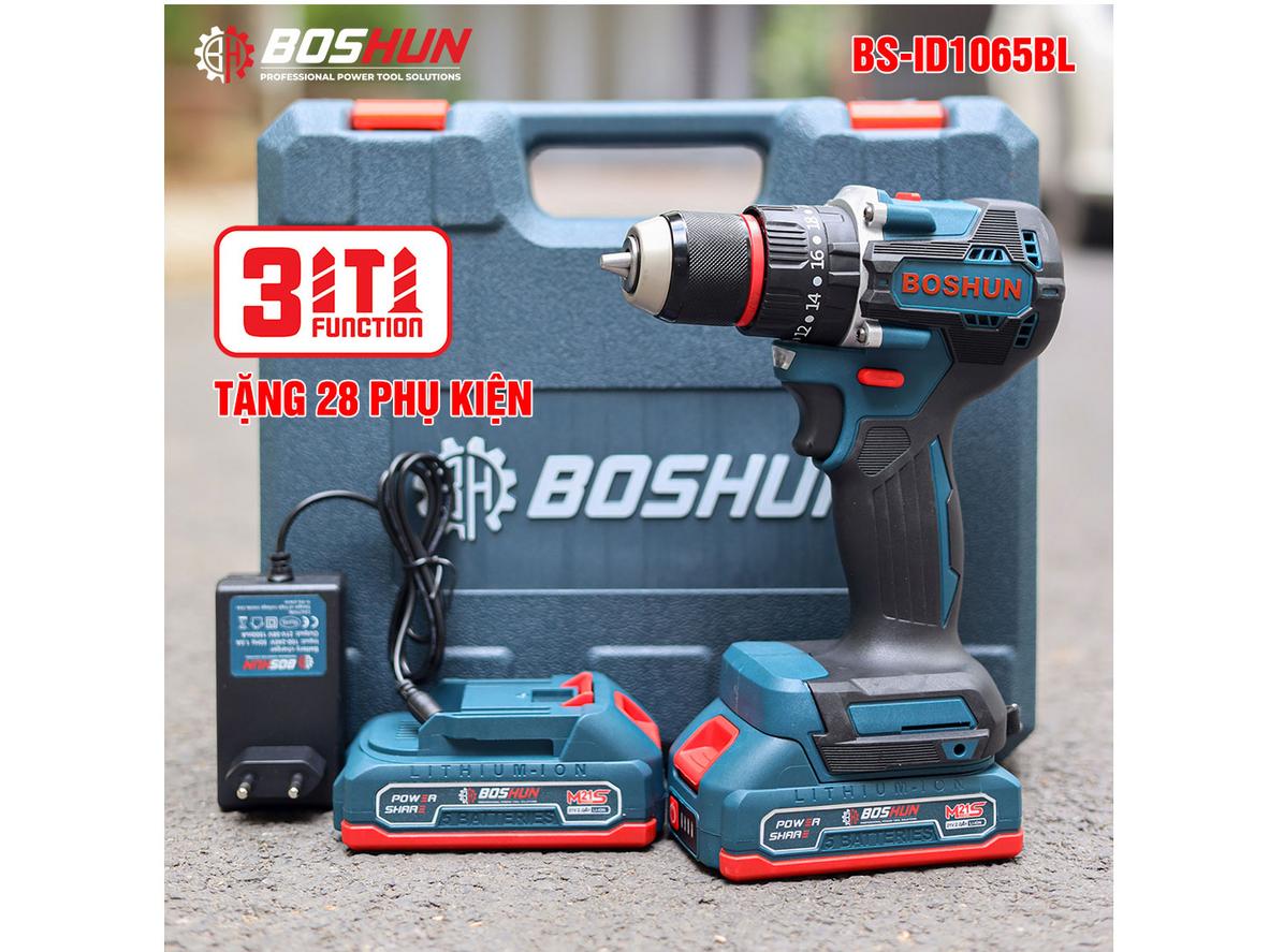 Tổng quan Máy khoan pin Boshun BS-ID1065BL