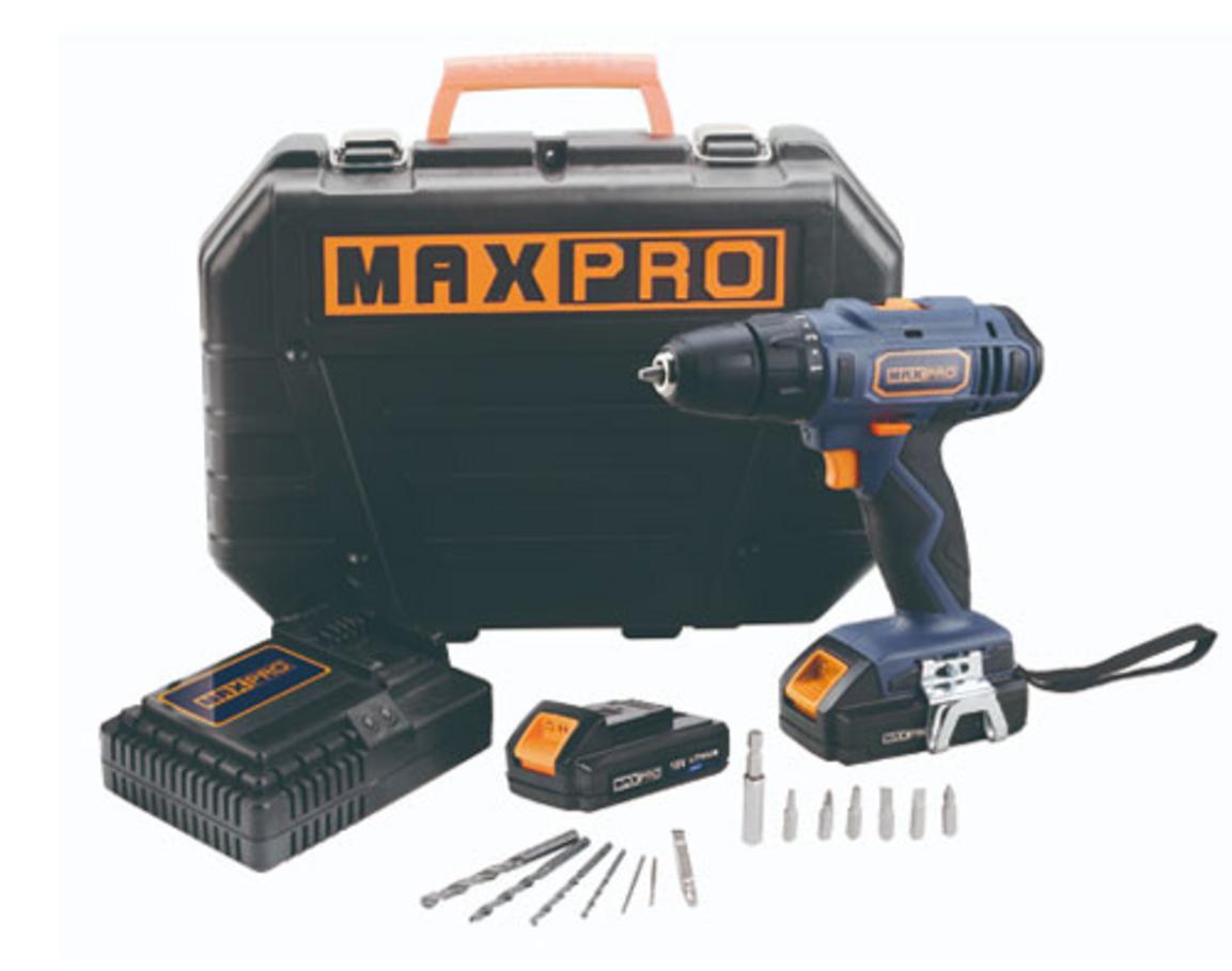 Tổng quan Máy khoan pin Maxpro MPCD18VDQFLi/2 18V