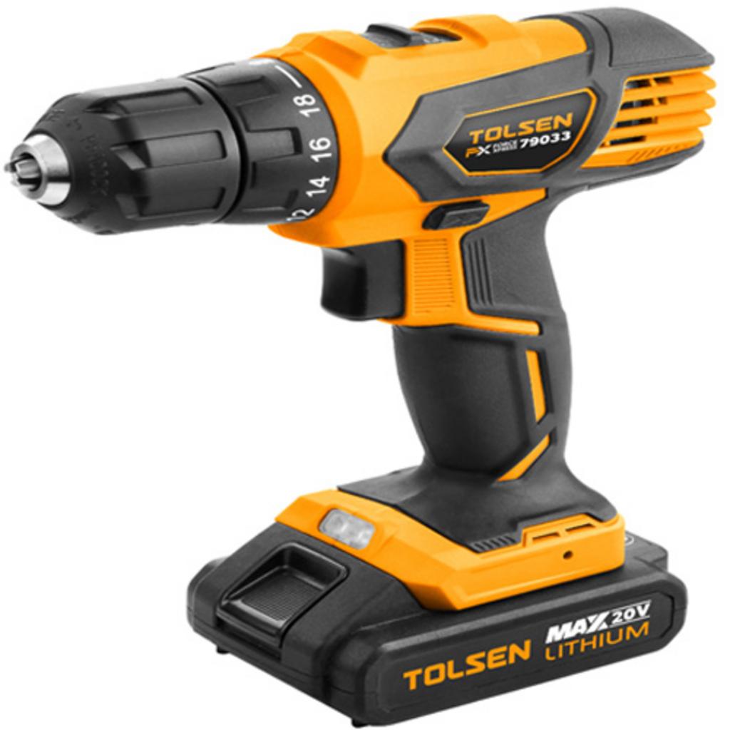 Tổng quan Máy khoan pin Tolsen 79033