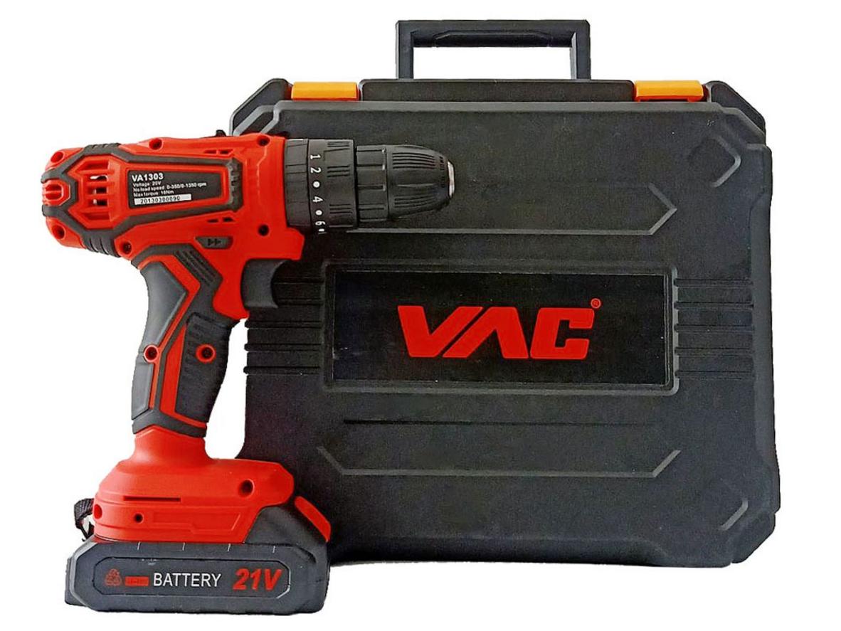Tổng quan Máy khoan pin VAC VA1303 (1 sạc, 1 pin 20V 2.0AH)