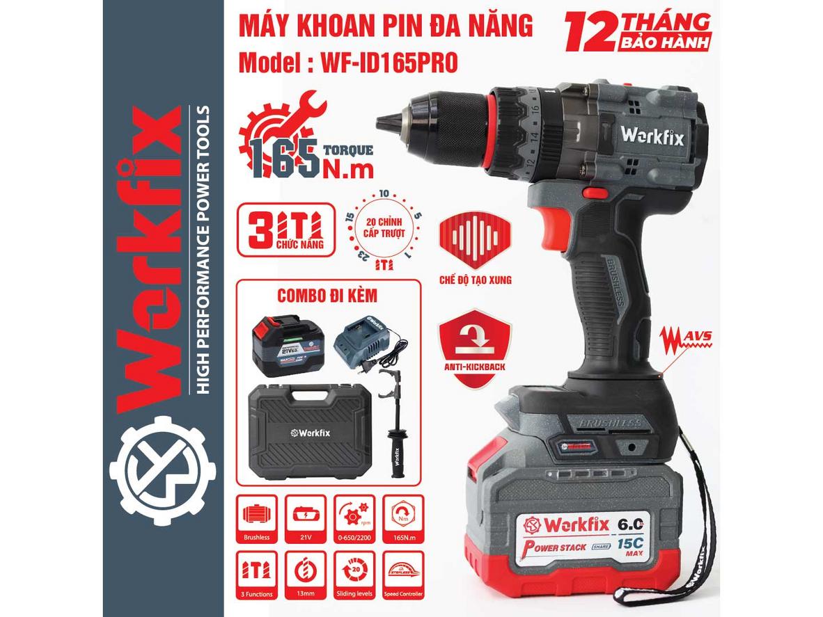 Động cơ Brushless lõi đồng 100% — bền và hiệu quả