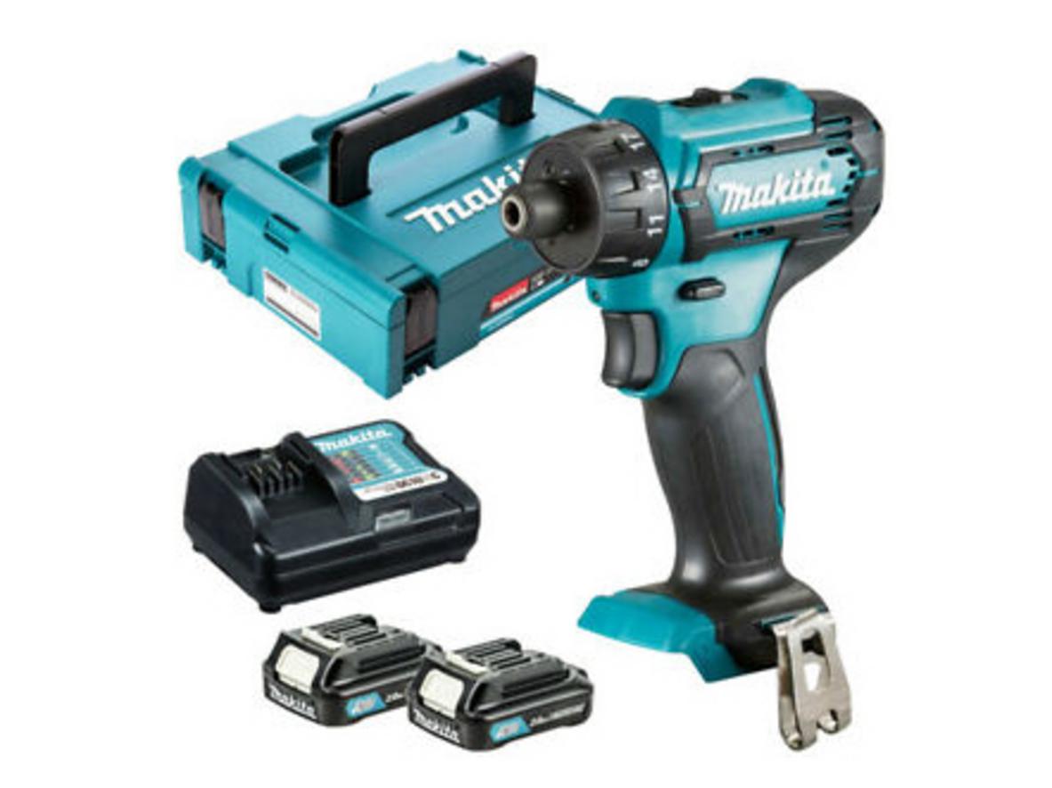 Tổng quan Máy khoan và vặn vít dùng pin Makita DF033DSYE (12V)