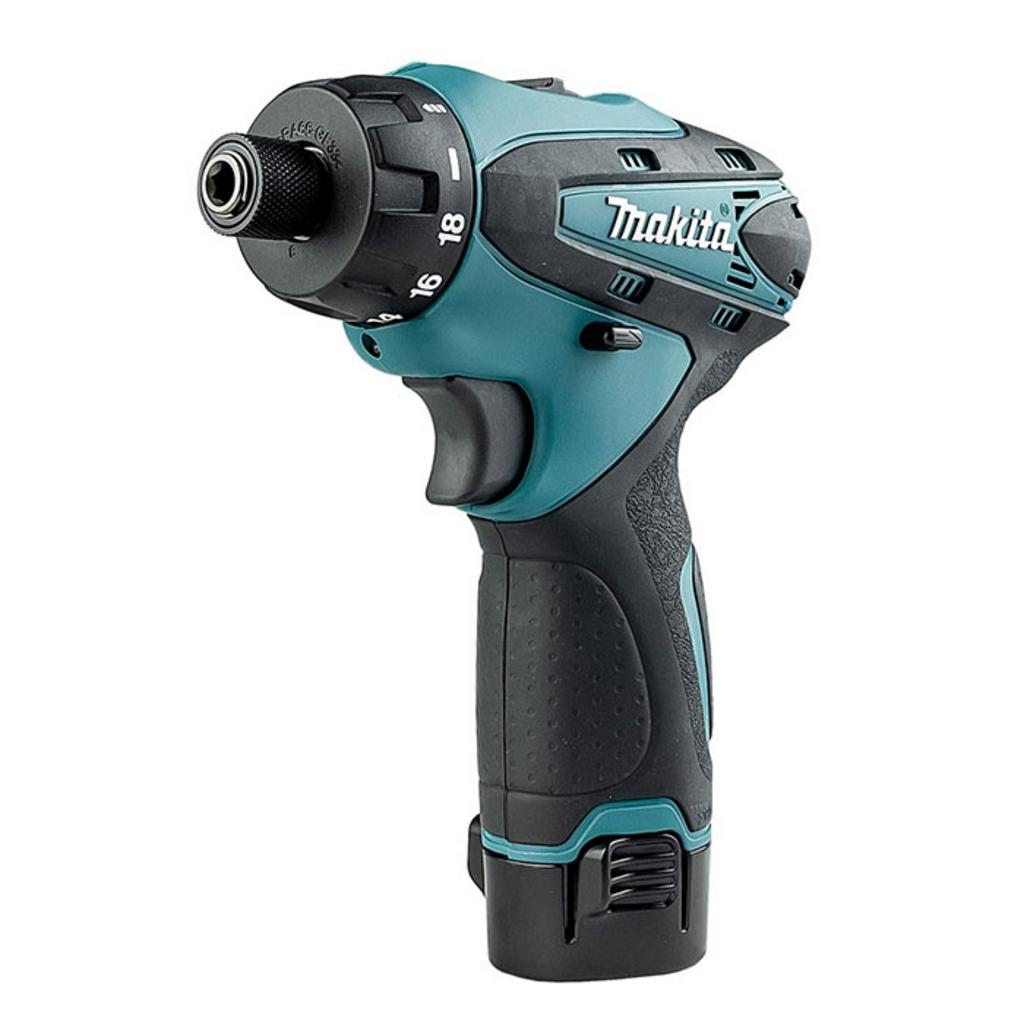 Tổng quan Máy khoan, vặn vít chạy pin Makita DF030DWE