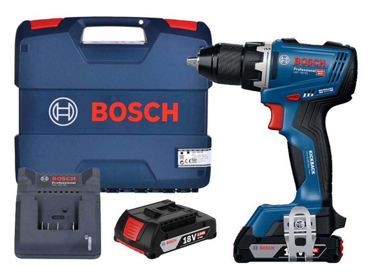 Tổng quan Máy khoan vặn vít dùng pin 18V Bosch GSR 18V-65