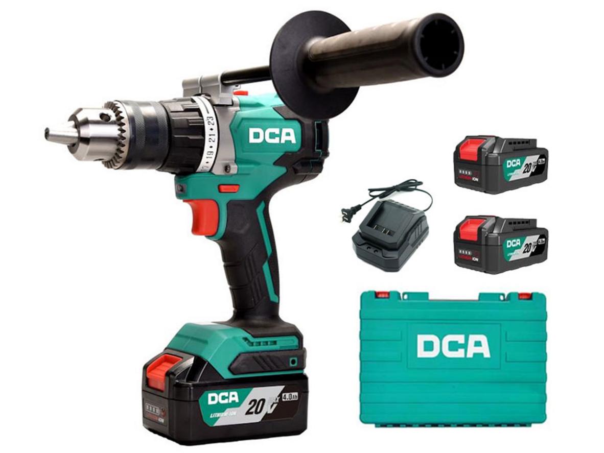 Tổng quan Máy khoan vặn vít dùng pin 20V DCA ADJZ02-16EM (2 pin 4.0Ah, sạc)