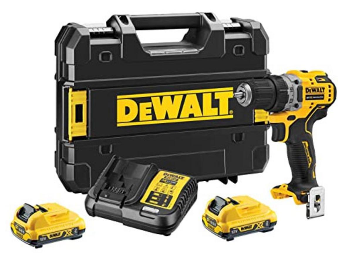 Tổng quan Máy khoan vặn vít dùng pin Dewalt 12V DCD701D2-KR