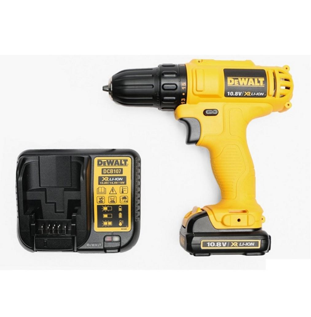 Tổng quan Máy khoan vặn vít dùng pin DeWalt DCD700C1 - 10.8V