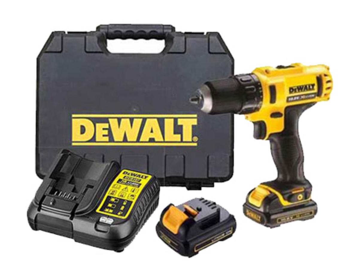 Tổng quan Máy khoan vặn vít dùng pin Dewalt DCD716C2K-B1