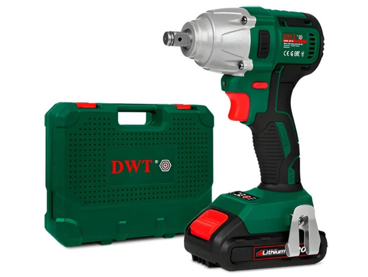 Tổng quan Máy khoan, vặn vít dùng pin DWT ABW20D (2 pin 2Ah + sạc)