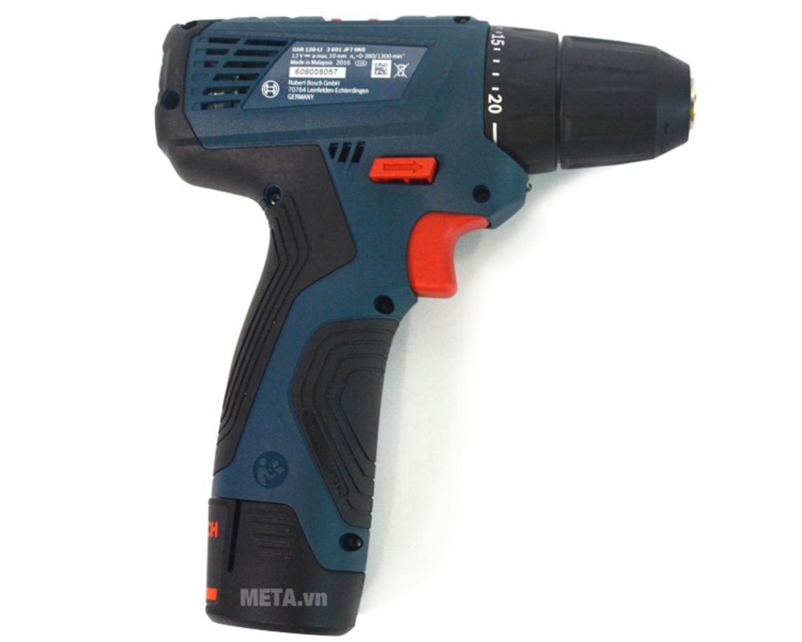 Tổng quan Máy khoan vặn vít dùng pin GSR 120-LI Gen II (06019G80K0)
