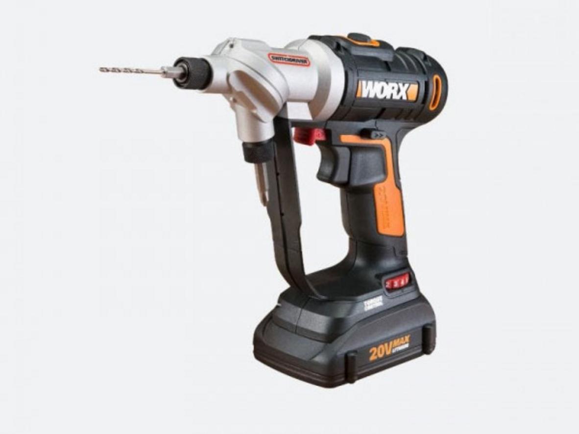 Tổng quan Máy khoan vặn vít dùng pin Li-ion 20V Worx Orange WX176